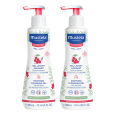 mustela 慕之恬廊 嬰兒舒緩潔膚凝露, 2個, 300ml