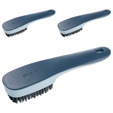 Modern More 軟毛洗鞋刷, 海軍藍, 3個