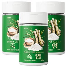 VISONHO 用真心烤的竹鹽, 3個, 300g