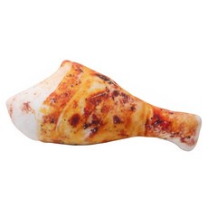 CATWANT 貓咪旺農場 100%貓薄荷 木天蓼填充玩具 雞腿 植物填充物 絨布 安全貓玩具, 多色, 1個