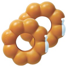 3M Scotch 隱形膠帶 日系甜甜圈膠台 810BD-1 12mm, 蜜糖, 2個