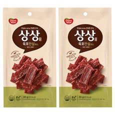상상육포 안심, 30g, 2개
