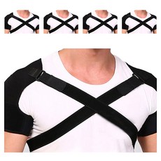 AOLIKES 奧力克斯 1695雙肩綁帶加壓護肩 黑色, S, 5個