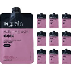 蛋白奶昔粉 莓果風味, 40g, 10包