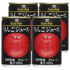 Gold-Pak 蘋果原汁, 160ml, 4個