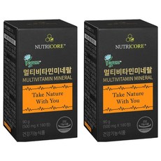 뉴트리코어 멀티비타민 미네랄, 180정, 2개