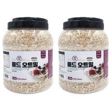 傳統燕麥片, 1.2kg, 2桶