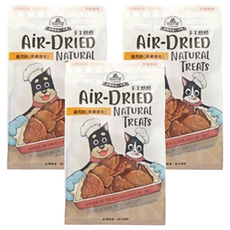 DOG CAT STAR 汪喵星球 爆毛雞肉餅 95%雞肉含量 美膚小零嘴, 50g, 3包