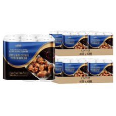 comet 天然紙漿廚房毛巾卷型, 6捲, 8袋