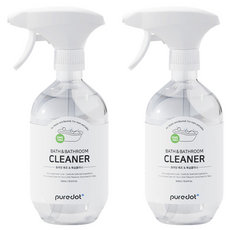 퓨어닷 NEW 아기 욕조클리너, 500ml, 2개