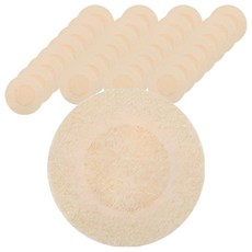 超薄圓形胸貼 膚色 60mm, 100個