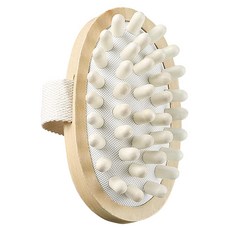 Braun Wettberg 珀薇 天然木香 德國製木珠氣墊好按摩舒緩按摩刷, 1個