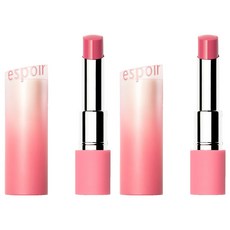 espoir 艾絲珀 Nowear豐盈霧面唇膏, 02 Kinda Pink, 2支, 3g