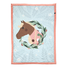 La Millou 暖膚毯, 可愛小馬 淺藍色