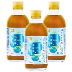 百家珍 Light果醋 乳酸醋 輕巧容量 方便攜帶, 400ml, 3瓶