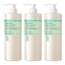 하라즈 퍼퓸 바디워시 퓨어코튼향, 1L, 3개