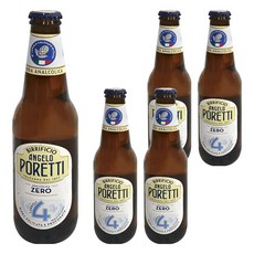 沛雷帝 4號啤酒 無酒精風味飲 義大利產, 330ml, 5瓶