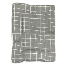 貓籠平台專用睡墊, 1個, 簡約灰格子
