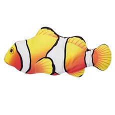 高精寵物 電動魚, 1個, 小丑魚 橘色, 單一商品