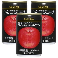Gold-Pak 蘋果原汁, 160ml, 3個