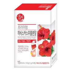 우리차 히알루론산 히비스커스 차, 1.3g, 15개입