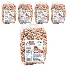 VIOLA 經典可可脆穀片 全素, 400g, 5包