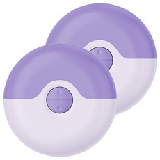 二合一 電動指甲剪/防飛濺拋光磨甲器/修甲器/美甲器 紫色 86*86*33mm, 2個