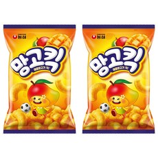 농심 망고킥, 100g, 2개