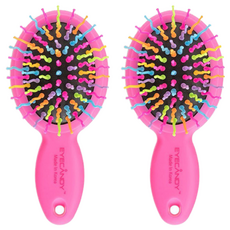 아이캔디 레인보우 볼륨 S 헤어브러쉬, S 핑크, 2개