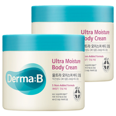 Derma B 超保濕身體乳霜，集中高保濕，430ml, 2罐