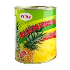 FUDA 富達 迷你鳳梨片, 830g, 1罐