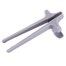 手指零食夾 Set 20個, 灰色, 塑膠材質