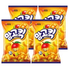 농심 망고킥, 100g, 4개
