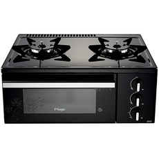 sk매직 안심 가스레인지 2구 자가설치, GRAC2100R, LPG