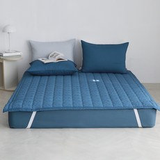 韓國 amante For Hughes 泡泡紗波紋涼墊, 海軍藍