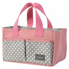 E.City 手提大容量多功能媽咪包 - 26x18x15CM, 粉色