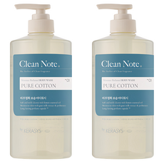 케라시스 클린노트 바디워시 퓨어 코튼, 800ml, 2개