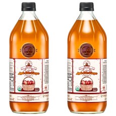 自然醫生 Holistic Medicine 有機蘋果醋 未過濾 含醋母, 946ml, 2瓶