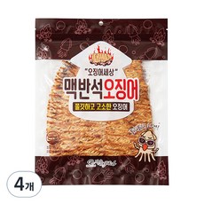 ojingeosesang 麥飯石烤魷魚, 4包, 90g