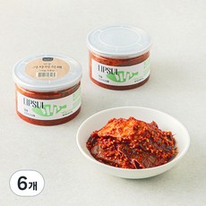 입술젓갈 가자미 식해, 150g, 6개