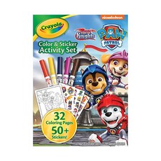 Crayola 繪兒樂 汪汪隊立大功貼紙色筆著色套裝, #042741, 1組