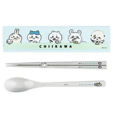 OSK 湯筷附盒, 筷子 + 湯匙 + 收納盒, 吉伊卡哇, 1個