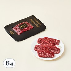 엘그로 호주산 프리미엄 와규 MBS6+ 치마살 (냉장), 200g, 6개