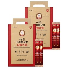 Jungwonsam 6年根高麗紅蔘精 分享條裝, 2kg, 2個