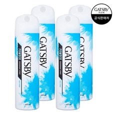 GATSBy 爽身香體噴霧 酷涼柑橘, 221ml, 4個