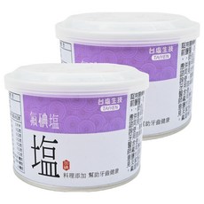 TAIYEN 台塩生技 健康氟碘鹽, 300g, 2罐