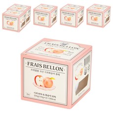 FRAIS BELLON 孩童蔬果泥 2入, 蘋果水蜜桃口味, 200g, 6盒