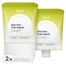 달리프 베러 루트 탈모 브러쉬 스칼프 두피앰플 100ml + 리필 100ml 세트, 2세트