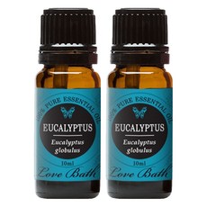 Love bath 香氛精油 尤加利樹, 10ml, 2個