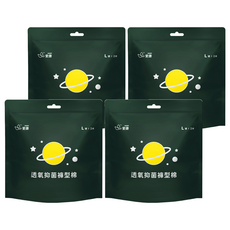 icon 愛康 透氧抑菌褲型棉, L 臀圍85-105cm, 2片, 4包